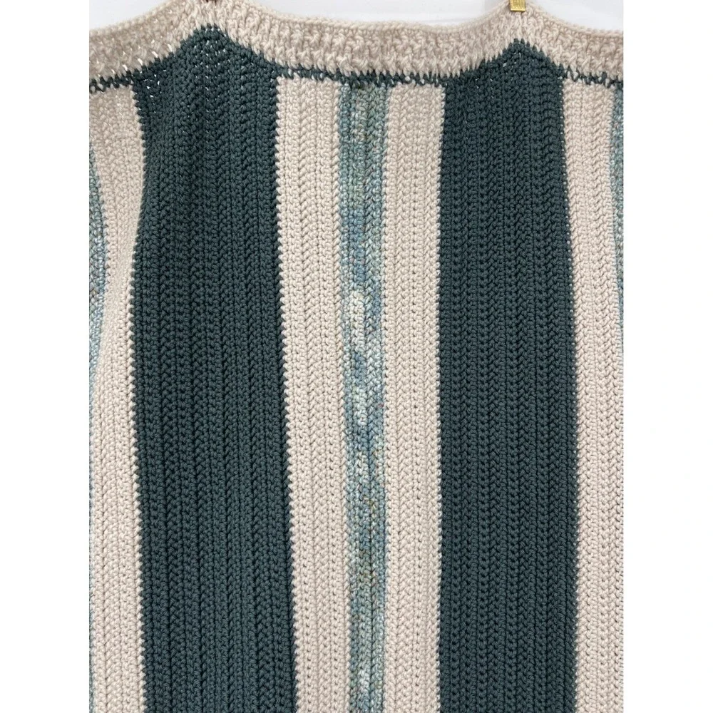 Handmade crochet throw